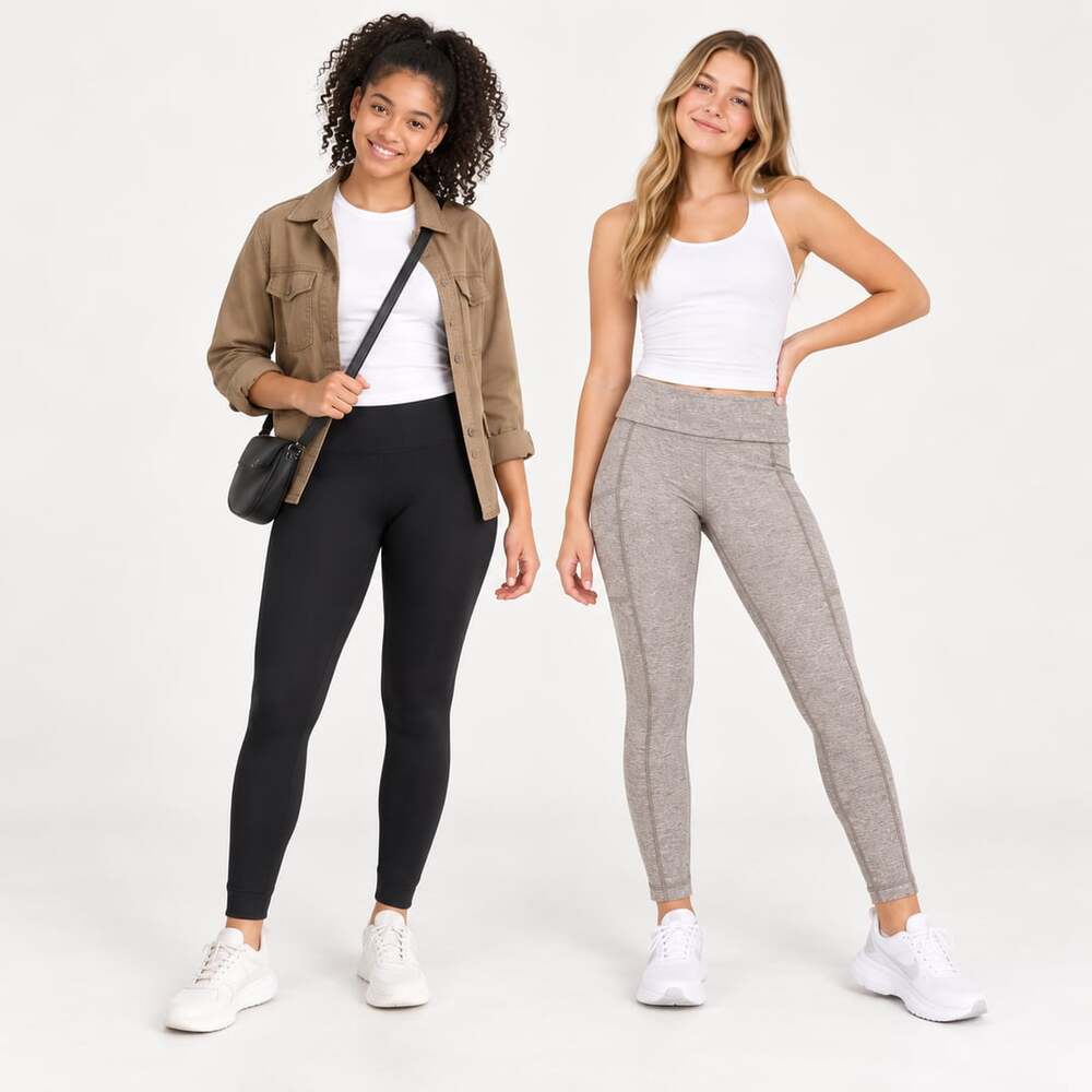 2-Piece Aerie & OFFLINE Leggings Bundle Women’s Size Small